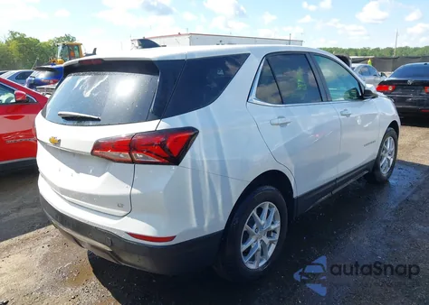 2024 Chevrolet Equinox Fwd Lt из США, поврежденный, VIN 3GNAXKEGXRL256851